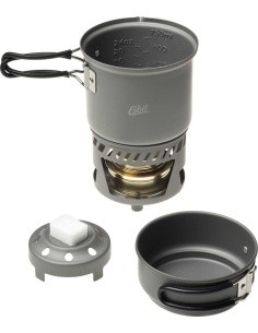 Camping Cookware Set w/ Two Stoves Esbit ES1104