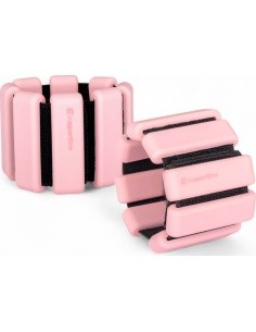 Ankle & Wrist Weights inSPORTline Brace 2 x 1 kg - Pink