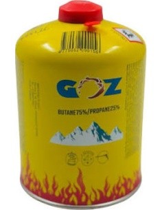 GOZ gas cartridge 450 g with 75/25 thread