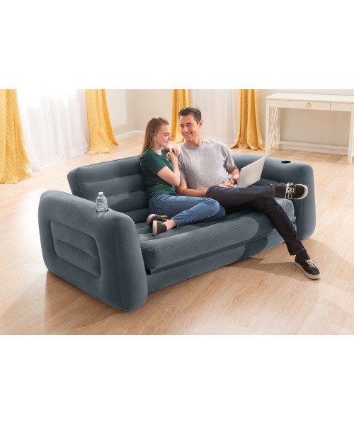 Inflatable sofa bed convertible mattress 2-in-1 INTEX 66552