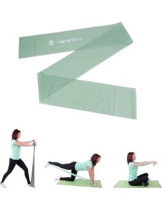 Resistance Band inSPORTline Clingy 170 cm / 3 kg – Mint