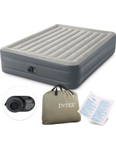 Suur täispuhutav madrats 203x152 cm integreeritud pumbaga INTEX 64126