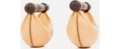 SwingBells pähklipuidust hantlite komplekt, naturaalne - 8 kg