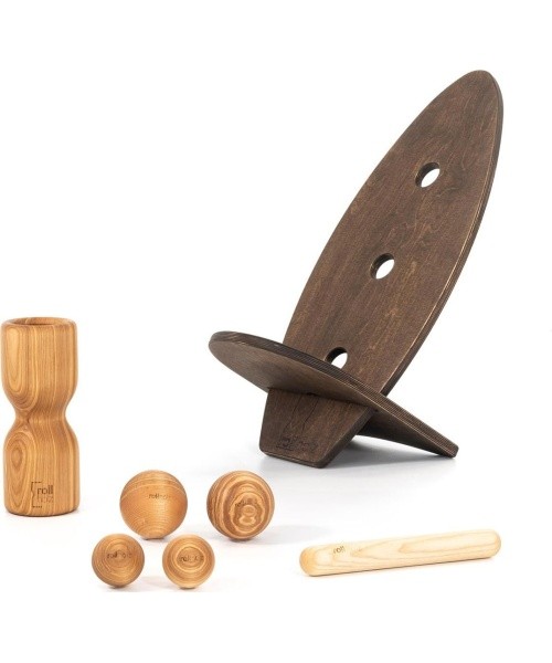 rollbrett Set Esche groß - Hell)