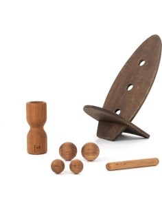 rollbrett Set Eiche groß - Hell)