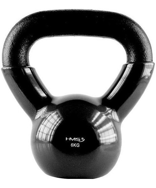 Rubberised Kettlebell HMS KNV - 6 kg