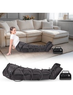 Air Compression Massage System inSPORTline Compisimo w/ Unisex Compression Pants – 6 overlapping air chambers