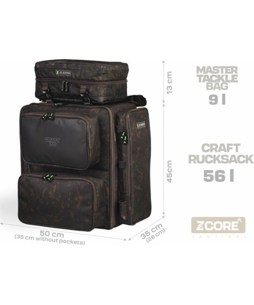 ZFISH CraftPro seljakott Z-CORE 3in1