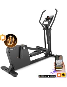 Elliptical Trainer inSPORTline e-Velocer ET • Built-In Power Generator