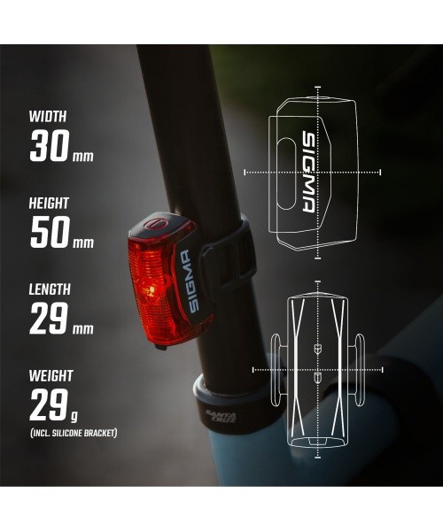Rear lamp Sigma Hiro 30 USB