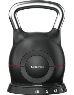 Adjustable Kettlebell inSPORTline Xtrabell 1.5–10 kg