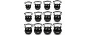 Rubberised Kettlebell FITKER - 24 kg