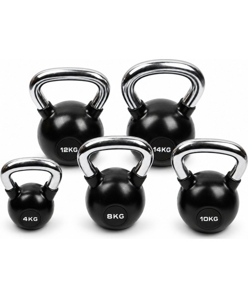 Rubberised Kettlebell Fitke®  - 6 kg