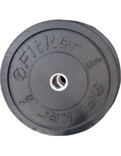 Kummiga kaetud raskuskettad Bumper Plates Fitker - 5 kg