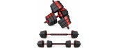 Adjustable FiTKER® HEX Dumbbell & Barbell 2-in-1 Set - 40kg