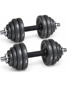 Reguleeritav malmhantlite komplekt Fitke® kandekotiga - 15 kg