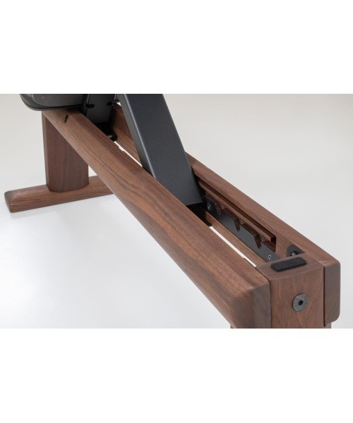 WeightBench Nussbaum Schwarz - Echtleder Schwarz