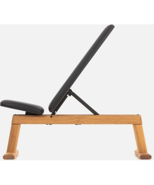 WeightBench Eiche - WeightBench Eiche Kunstleder