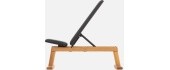 WeightBench Eiche - WeightBench Eiche Kunstleder