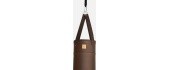 YA´Fight Boxsack - Schwarz-Braun (Schwarze Naht)
