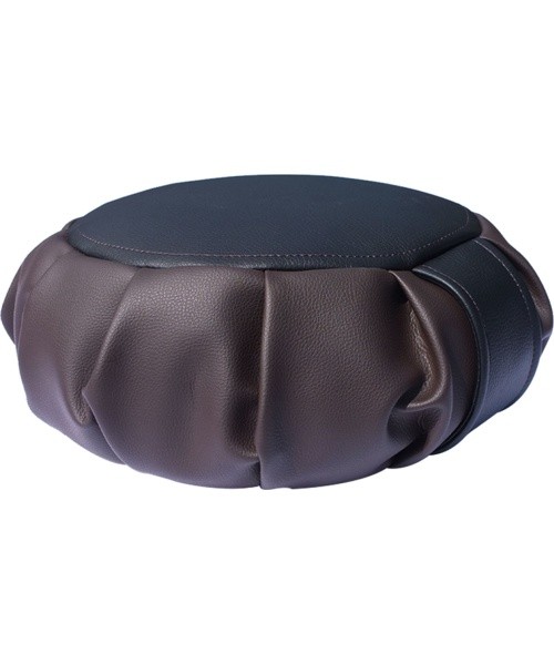 YA´Fu Meditationskissen Vegan - Braun (Braune Naht)