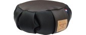 YA´Fu Meditationskissen Vegan - Braun-Schwarz (Braune Naht)