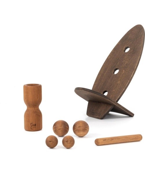 rollbrett Set Eiche groß