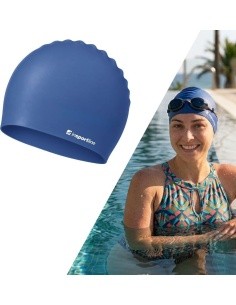 Swimming Cap inSPORTline Streamis - Tumesinine