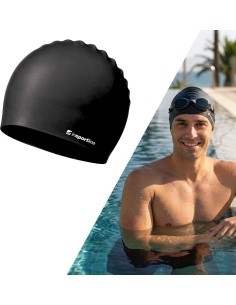 Swimming Cap inSPORTline Streamis - Black