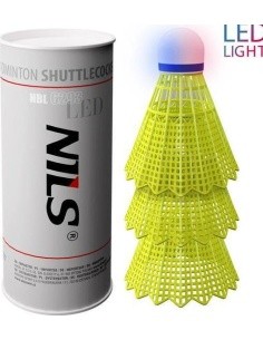 NBL6293 nailonist LED sulgpallid, mitmevärvilised, 3 tk, NILS