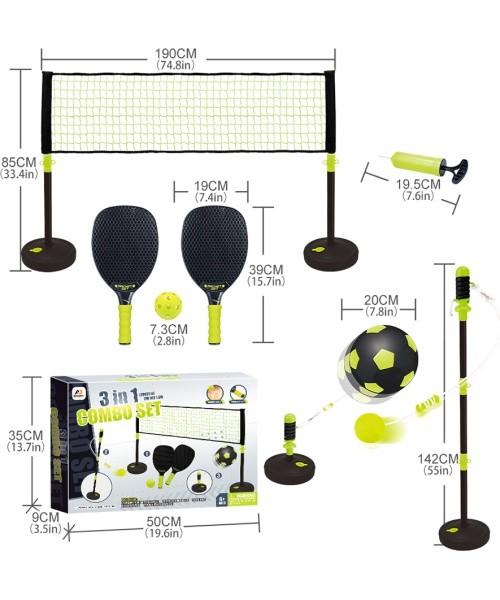 Children’s 3-in-1 Game Set inSPORTline CS190