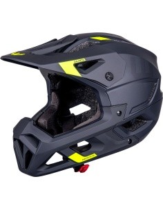 Downhill Helmet W-TEC Calheto - Black Neon