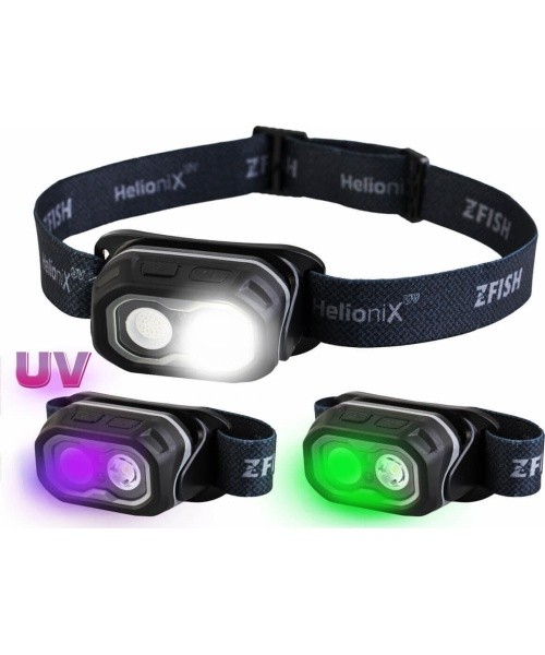 ZFISH Headlamp Helionix UV