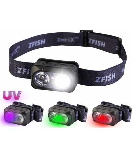 ZFISH Headlamp Zeonix UV