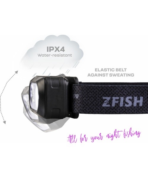ZFISH Headlamp Zeonix UV