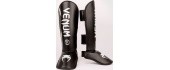 Venum Challenger Kids Shin Guards - Black/White