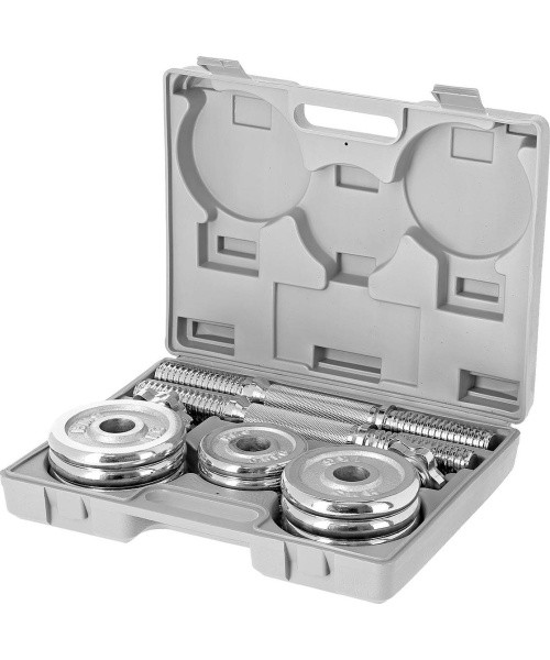 STC15 DUMBBELL SET IN SUITCASE HMS