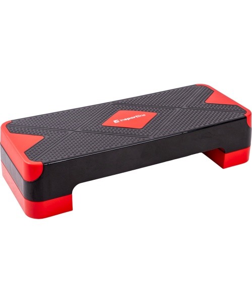 Aeroobika stepipink inSPORTline AS150 - Must-punane