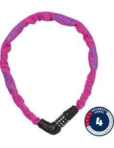 Lukk Abus Steel-O-Chain 5805C/75 pink