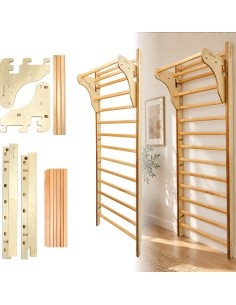 Wall Bars inSPORTline Dualmar 220 x 65 cm w/ Pull-Up Bar