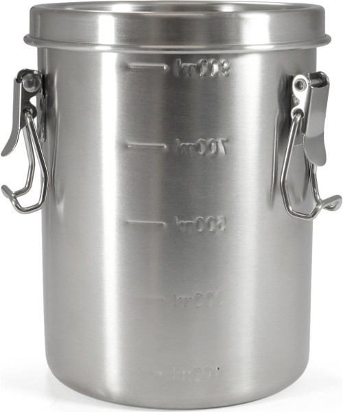BasicNature Stainless Steel 'Storage Container'